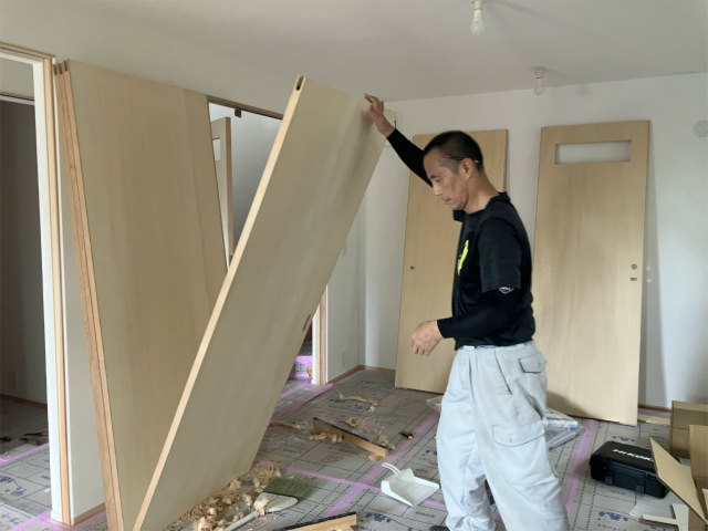 木製建具工事