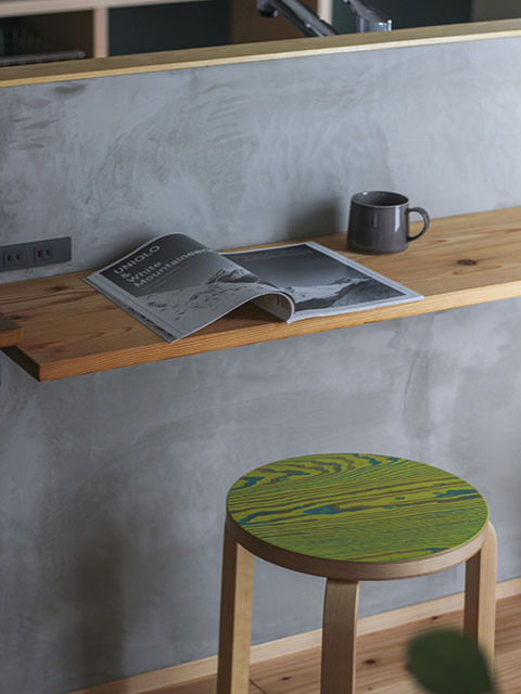 完成写真／キッチンカウンター