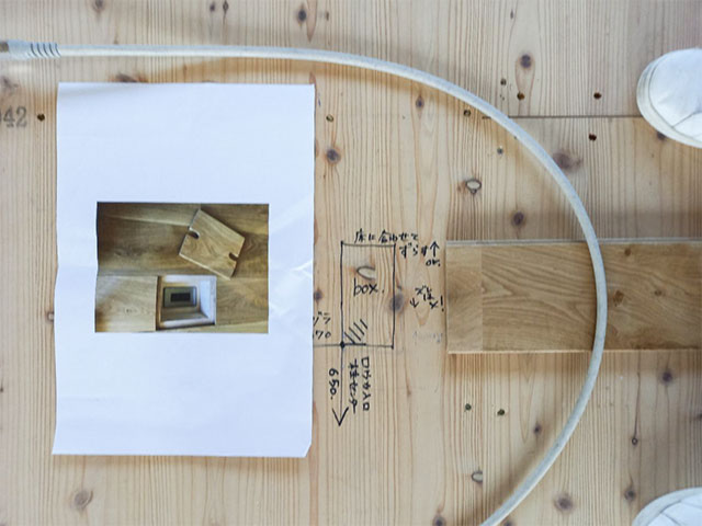 木工事／フロアコンセント