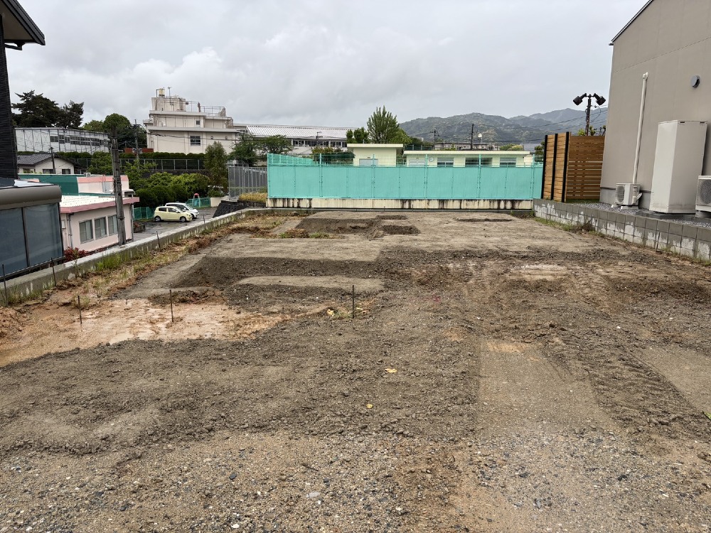 基礎工事着工◎