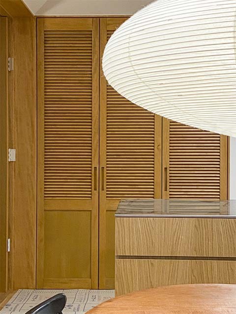 仕上げ工事／建具塗装