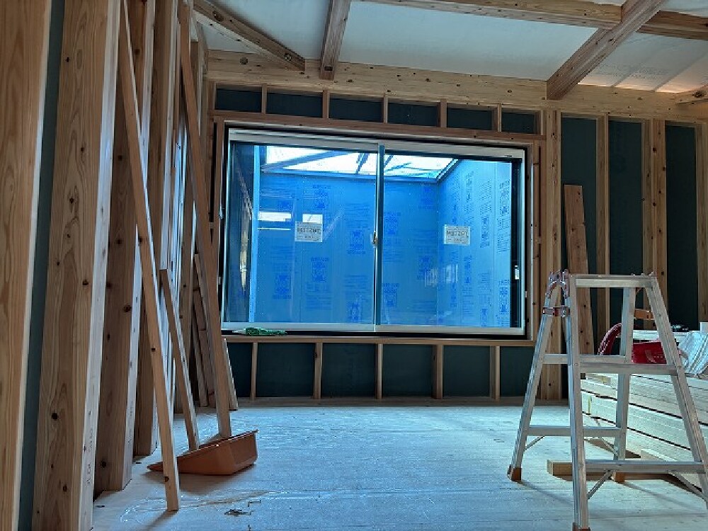 窓が付きました！