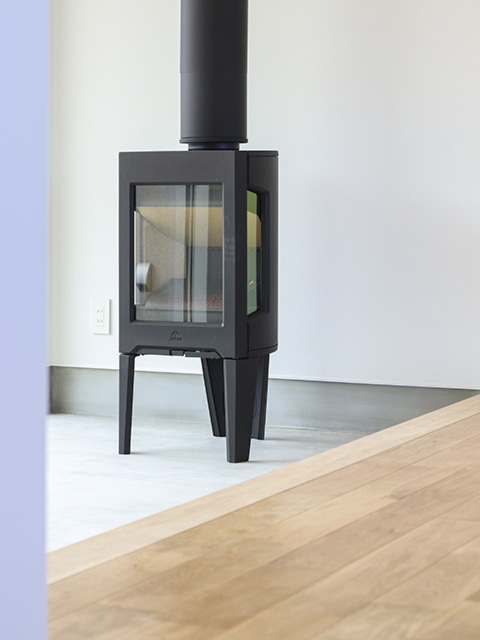 完成間近！／薪ストーブ