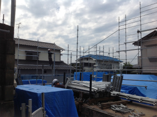 足場工事