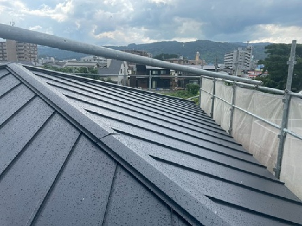 屋根完成！