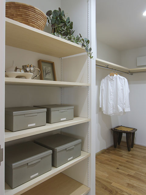 完成写真／ウォークインクローゼット