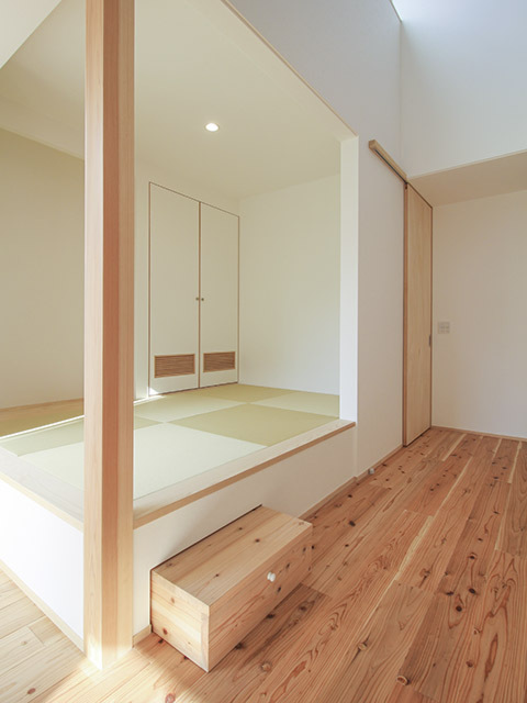 完成写真／小上がり畳